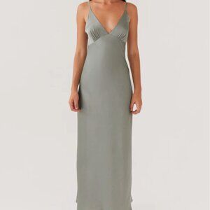 Peppermayo Prom Satin Maxi Teal (Sorrento Sun Maxi size 2)